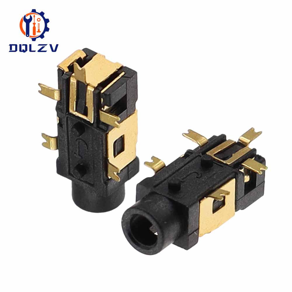 2.5MM Headphone Socket PJ-209 Socket 5Pin PJ209 Audio Socket Headphone Plug Connector