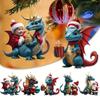 Car Ornament Acrylic Dragon Pendant Xmas Dragon Home Decoration  Christmas Tree Decor