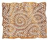 IBA Indianbeautifulart Текстильный печатный блок с замысловатыми листьями папоротника, резная деревянная печать ручной работы