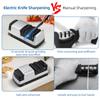 4 в 1 кухонные ножи заточка электрическая система заточки ножей с алмазными абразивами заточка и полировка кухонный инструмент