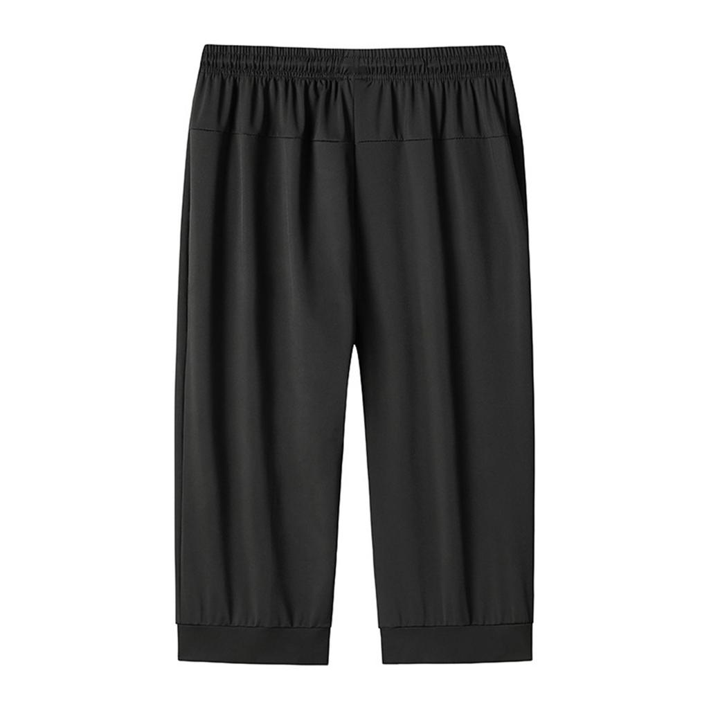 Повседневные спортивные брюки мужские свободные длинные вставки фитнес бег тренировочные брюки