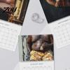 Novelty Note Taking Calendar 2027 Beer Bellies Wall Calendar, Funny Men Photo Monthly Planner with Coil Belly Man Decor Binding for Home Office