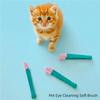 1PC Silicone Cat Eye Brush Essential for Cats - Efficient Eye And Whisker Cleaning Tool Suitable for Short And Long Hair Cat