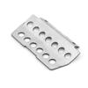FMS FCX10 Metal Stainless Steel Chassis Armor Guard Protection Protector Skid Plate 1/10 RC Car Upgrade Parts