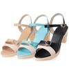 New High Heel Women 'S Roman Sandals Solid Color Mix Women 'S Shoes The Summer Platform Fashion Sexy Party Sandals Women