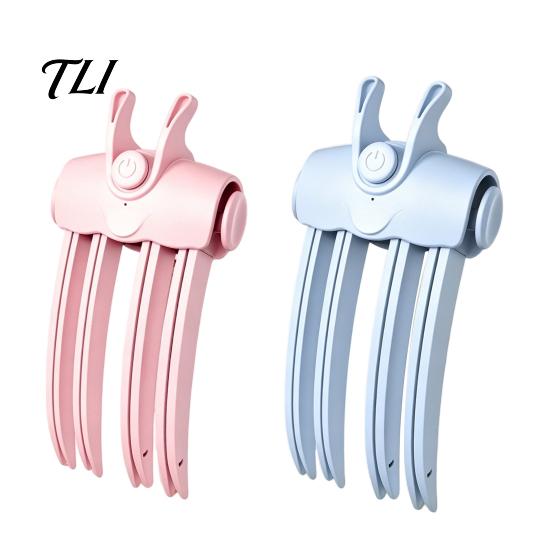 Wireless Root Lifter 2Pcs Heated Hair Volume Clip, Electric Volumizer Crimper, 3 Minute Lifting Safe Clip Comb for Flat Hair, Dual