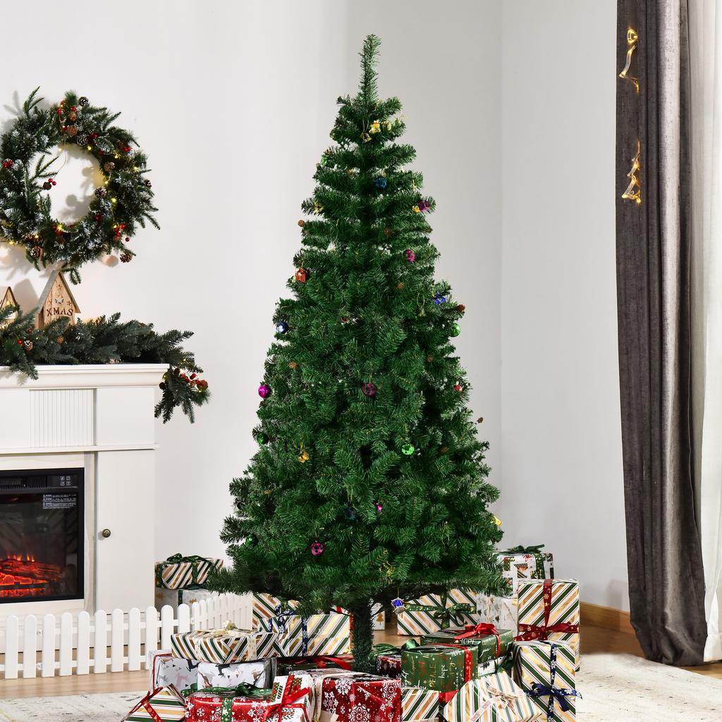 Artificial Christmas Tree 180 Cm With 624 Branches Pine Cone Decorations Christmas Decoration For Interiors Green