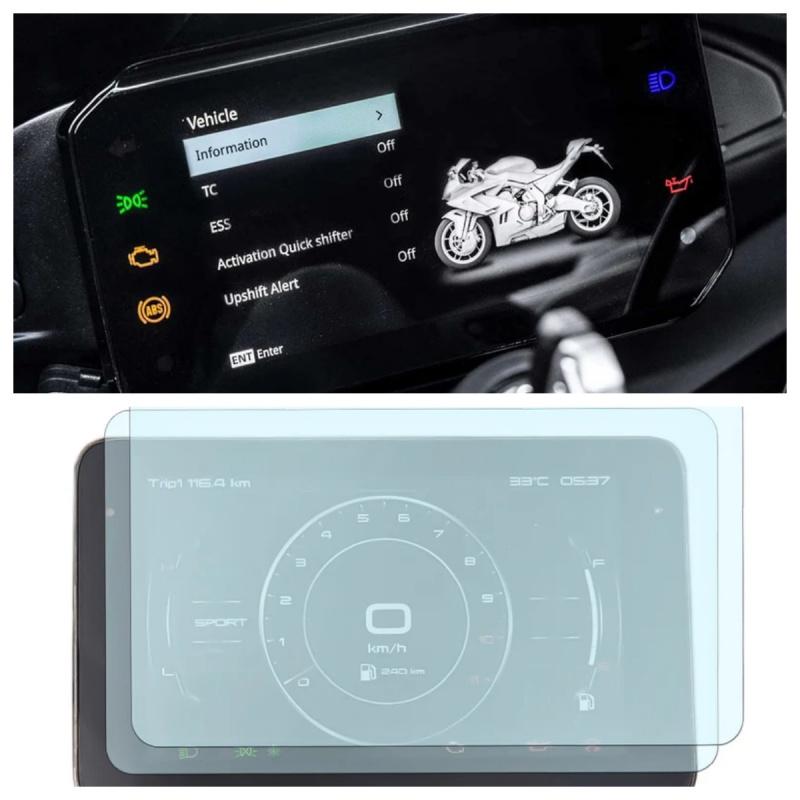Motorcycle TPU Cluster Scratch Dashboard Screen Protector Accessories For CFMOTO 675SR-R 675SRR 675NK 675 SR NK NK675 675SS