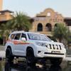 1:32 Металлические литые модели внедорожника Toyota Prado, Модель-симуляция LAND CRUISER, Модные украшения, Модели автомобилей из сплава, Игрушки, Коллекционные предметы
