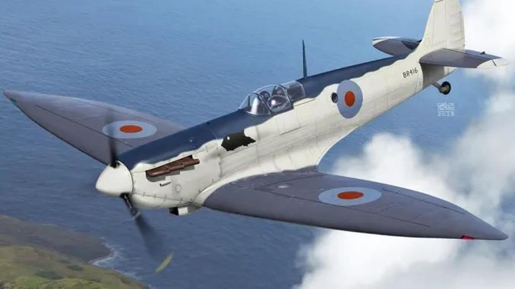 KP Model 1/72 Spitfire PR.IV Part 2 Plastic Model Kit KPM0501 (Airplane)