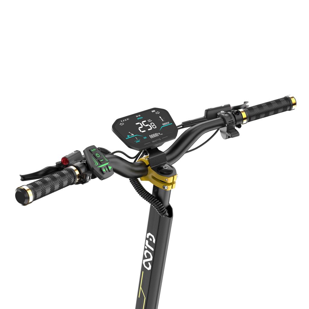 OOTD S30 Off-road Electric Scooter - 1200W x2, 65km/h, Foldable, Dual Motors, Adults - Commuting - Off-road