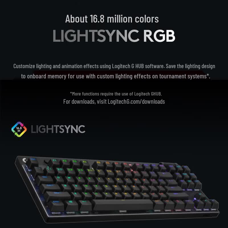 Игровая механическая клавиатура Logitech G PRO X TKL