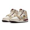 Jordan Legacy 312 Акварельный Пейзаж, Милый Панда Нескользящие Износостойкие Высокие Винтажные Баскетбольные Кроссовки IB4914-161(Команда56-)