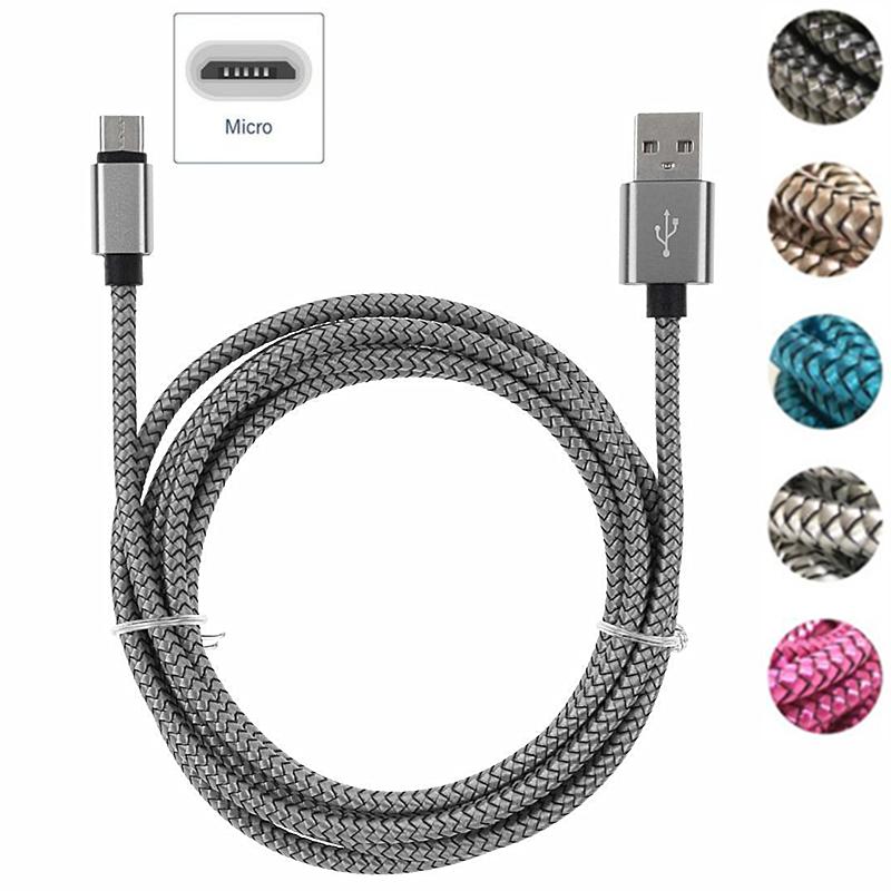 Micro USB Fast Charging Cable For Samsung Galaxy A3/A5/A7 J3 2016 S7 Edge Original 2/3 Meter Long Kabel Phone Charger Short Cord