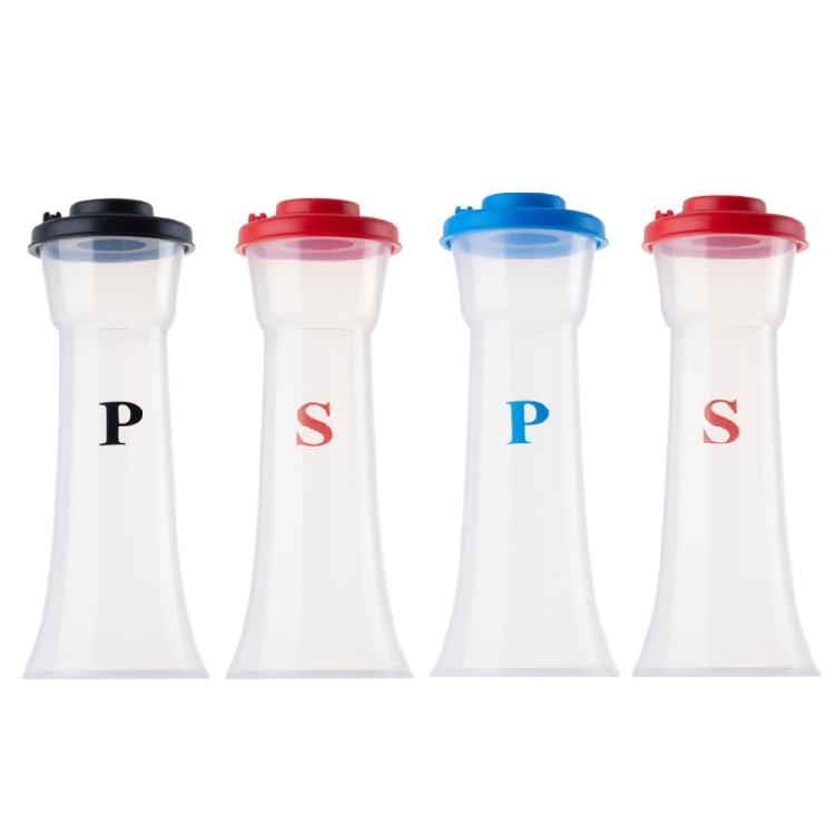 2 шт. Компактные пластиковые баночки для специй, соли, сахара и перца, портативный дозатор для приправ, кухонный инструмент.