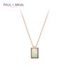 Paul Brial Pybn0171 Square Mother-of-Pearl Necklace