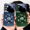Круглый Лотос Золотая Точка Для Samsung A 20 30 22 23 24 25 26 31 32 33 34 35 42 50 51 52 53 54 55 56 70 71 72 73 стеклянный чехол для телефона