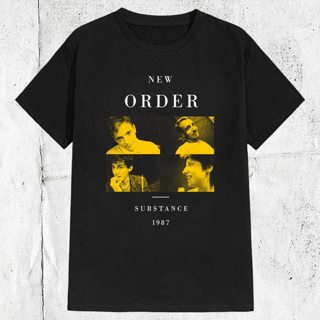 Винтажная футболка New Order Substance 1987 80-х годов