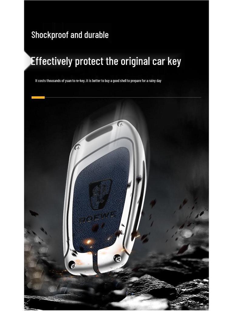 Roewe RX5 RX3 I5 Clever I6 MAX Car Key Shell Cover for 23 Plus 3rd Gen