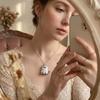 18K Gold Plated Stainless Steel Cat Necklace Copper Gold Clavicle Chain Cat Pendant Necklace  Gifts