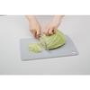R(R) Silicone Cutting Board, Lightweight and Compact, Floating Storage, SM-812 Silicone Cutting Board, Medium, Light Gray