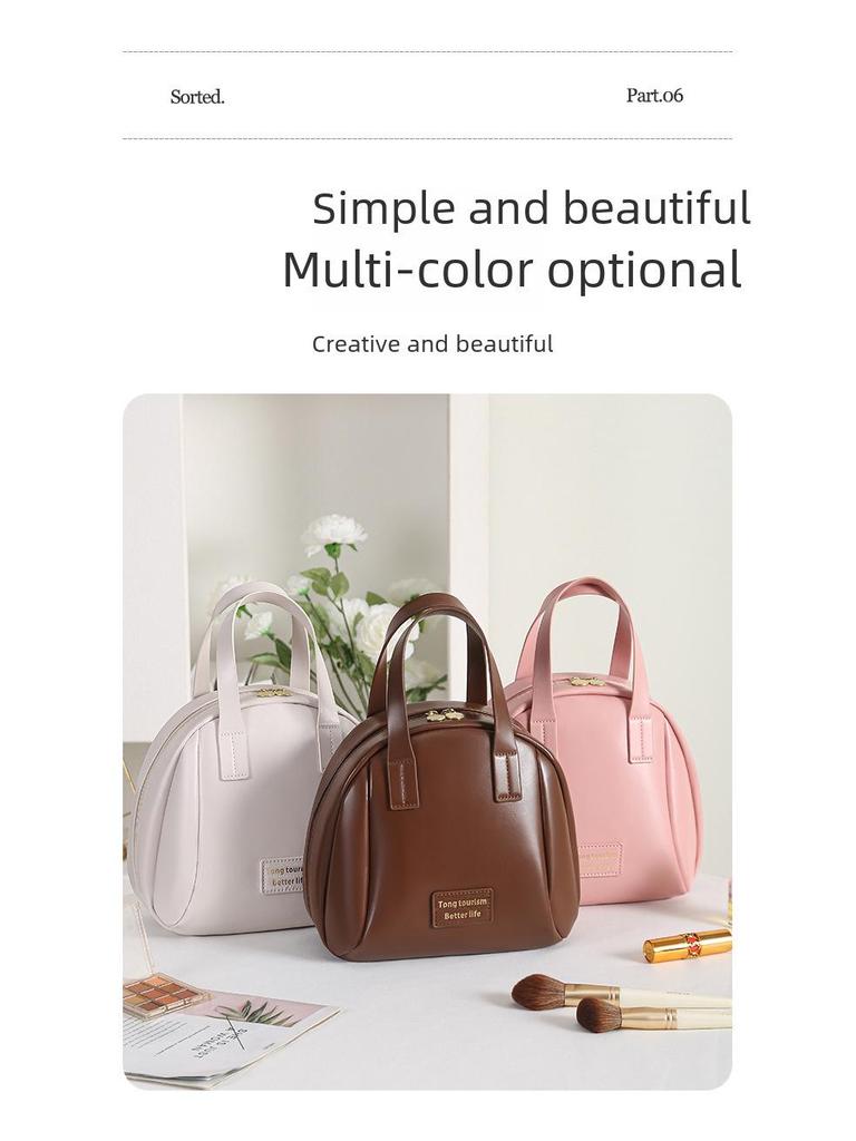 Большая вместительная косметичка Maillard: Портативный дорожный органайзер для кистей для макияжа и туалетных принадлежностей