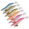 Luminous Squid Jigs Hard Fishing Lures 2.5# 3.0# 3.5# Squid Bait Jig Hooks Random Color