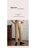 Retro Corduroy High-Waisted Suit Pants: Versatile Japanese Drape for Autumn and Spring