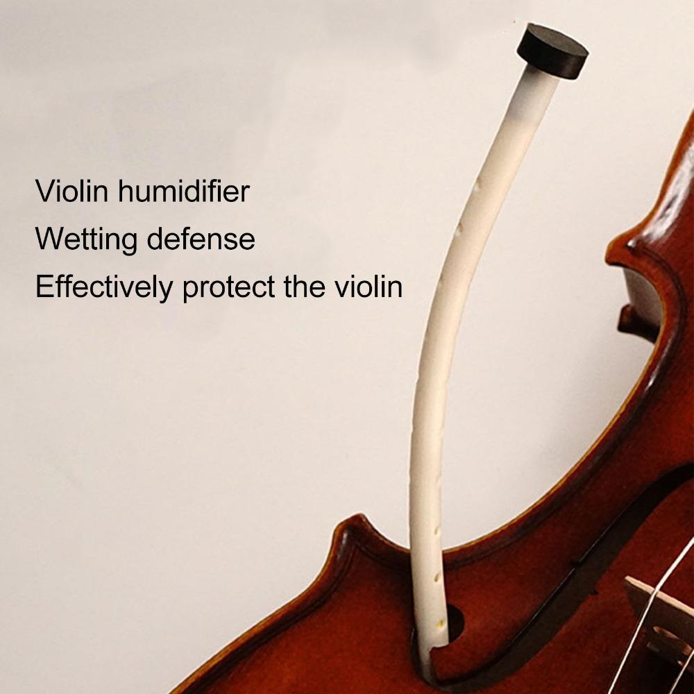 Portable Design Violin Humidifier Rubber Material F-Hole Humidifier Humidity Control