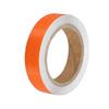 ACROPIX Universal 2.5cm X 10m Orange Car Reflective Sticker Reflective Tape Safety Warning Reflective Protector - 1 Pack