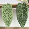 Leaf Shape Hand Towel Double-Sided Hanging Towel Lint-free Absorbent Leaf Towel