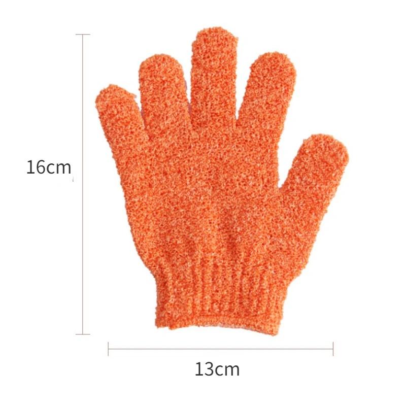 2 шт. перчатки для душа отшелушивание кожи массажная губка для тела скраб для душа скраб для спины увлажняющие спа принадлежности