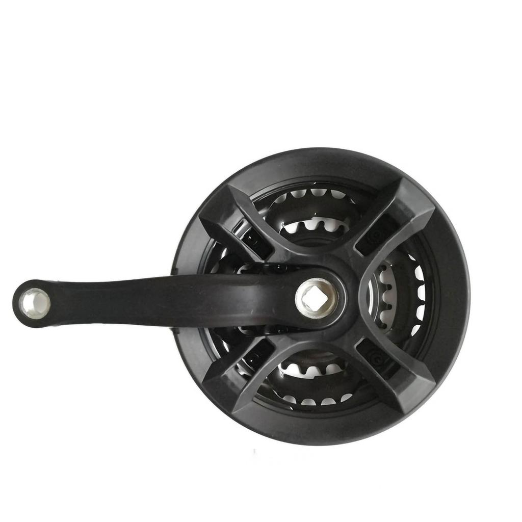 26inch 42T 3 Chip Mountain Bike Crankset Disc Reduce Weight Bike Sprocket Rhombus Hole Crank