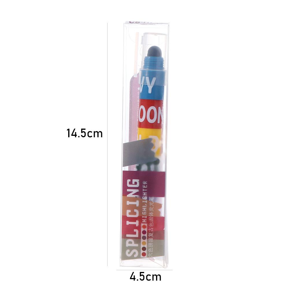 Supplies Crayon Colorful Painting Pens Color Pen Highlighter Marker Pen Solid Fluorescent Pen