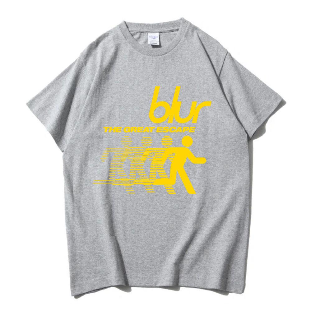 Blur Dan Abnormal Tee Хлопковая футболка с коротким рукавом Мужская Женская Футболки Унисекс Уличная одежда Забавная мультяшная футболка с гамбургерами и картофелем фри