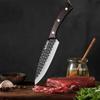 3PCS Stainless Steel Kitchen Chef Knife Hand Forged Boning Knife Cutters Pocket Knife Slicing Cooking Mini Knife Multipurpose Knife