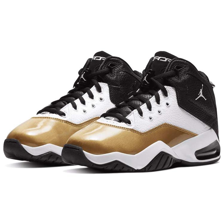 Air Jordan B'Loyal 'Белый Черный Золотой' GS CT1604-100