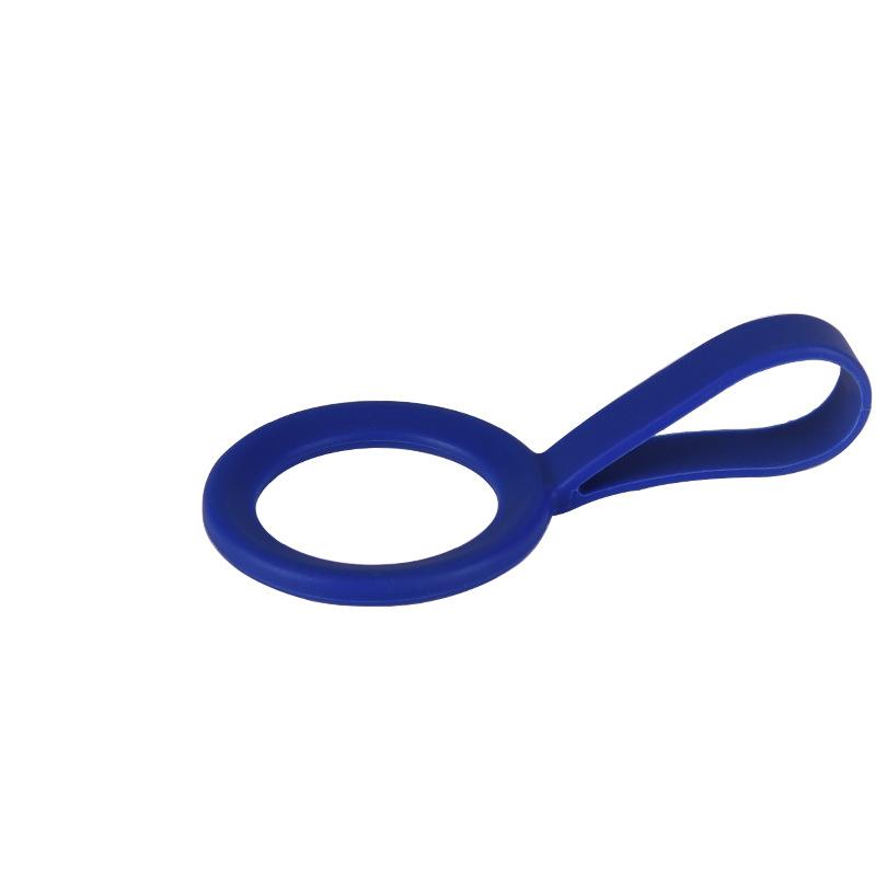 Пряжка для подвешивания чайника, силиконовый спортивный держатель для бутылки с водой, ручка, веревка для переноски, для небольшого вакуумного стакана, походного инструмента на открытом воздухе