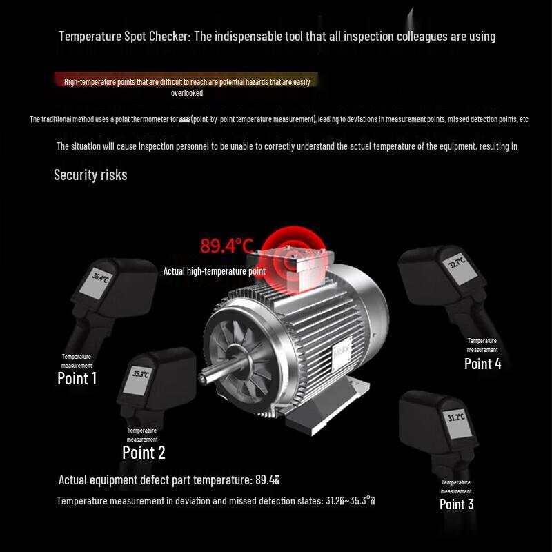 Промышленный тепловизор HIKMICRO E09SE, китайская вилка (адаптер в комплекте)