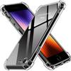 Мягкий чехол Air Bag для защиты от падений iPhone 7 8 Plus X XR XS MAX 11 12 13 14 15 Pro Max SE 2020 Fundas Shockproof Clear Cover