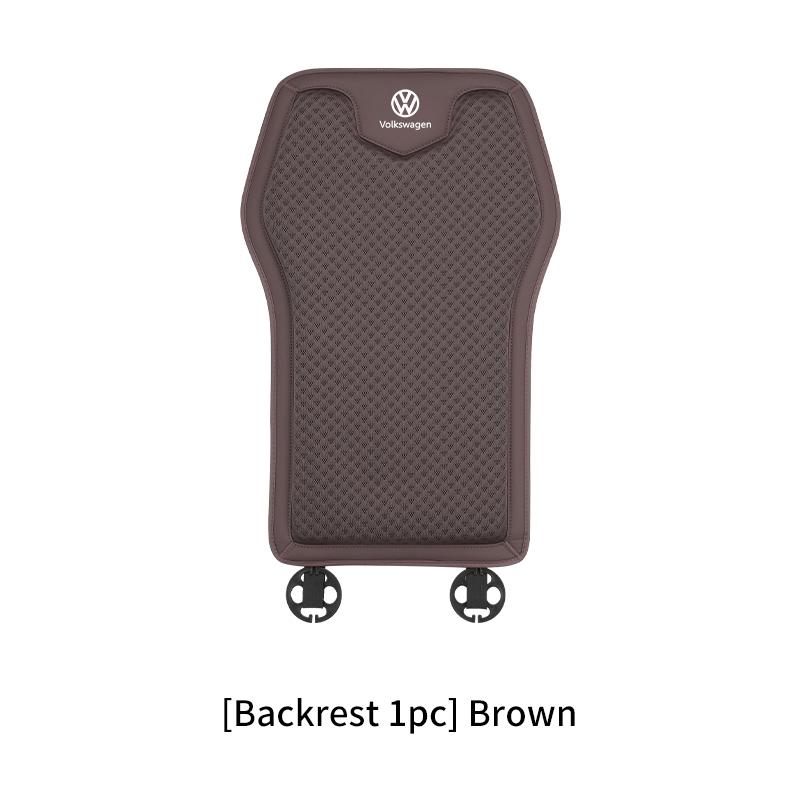 RUN1 Car Seat Ice Silk Cushion Seasonal Breathable Non-Slip Cool Pad For Volkswagen VW Passat Golf 4 5 6 Tiguan Polo Scirocco Jetta
