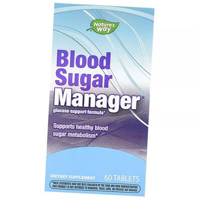 Контроль сахара в крови, Blood Sugar Manager, 60таб (36344119)