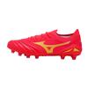 Morelia Neo Round Toe Lace FG (Rubber Long Studs) Natural Grass Ultra-Fiber Wear-Resistant Non-Slip Soccer Shoes Men Sneaker Red P1GA234264