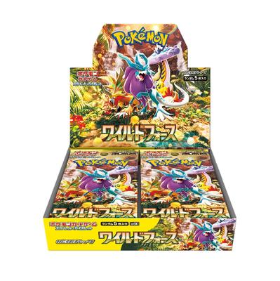 Карточная игра Pokemon Scarlet Violet Expansion Pack Wild Force BOX и