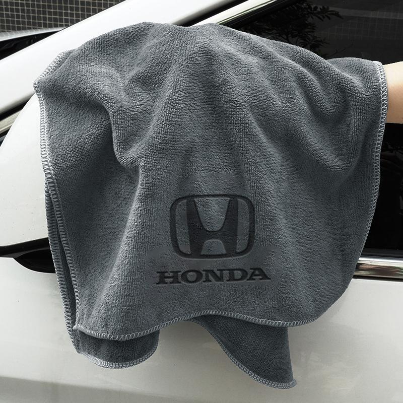 CPT1 Car Cleaning Towel Car Drying Towel Washing Tool For Honda Civic Accord Fit Jazz CRV BRV HRV Insight Pilot Passport TYPE-R