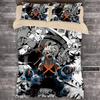 3D Print MANGA Anime My Hero Academia Bedding Set Boys Girls Twin Queen Full Size Duvet Cover Pillowcase Bed Adult Bedroom