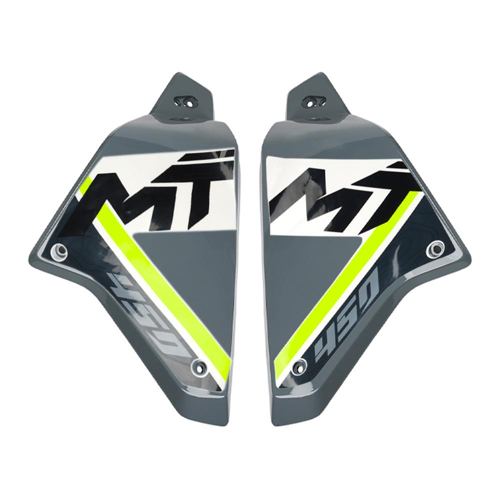 Для CFMOTO 450MT 450 MT MT450 Защитная пластина радиатора Мотоциклетные радиаторы Декоративные крышки Левая и правая оболочки Имеют наклейки