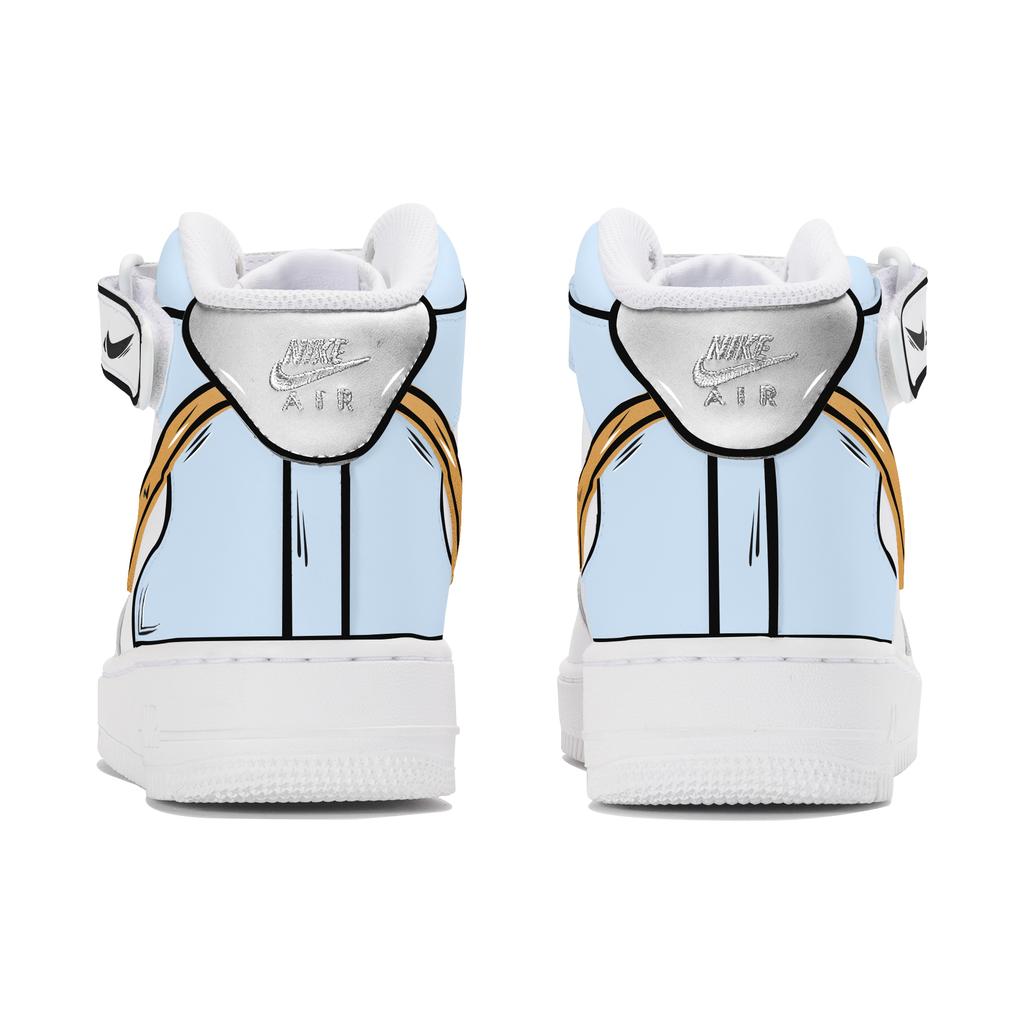 Nike Air Force 1 Покрытие Нескользящее Износостойкое Покрытие Нескользящее И Износостойкое Средняя высота CW2289-111(Команда210-)