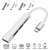 Data Transfer Splitter 4 Port Dock Station Type-C USB C HUB USB 3.0 Expander