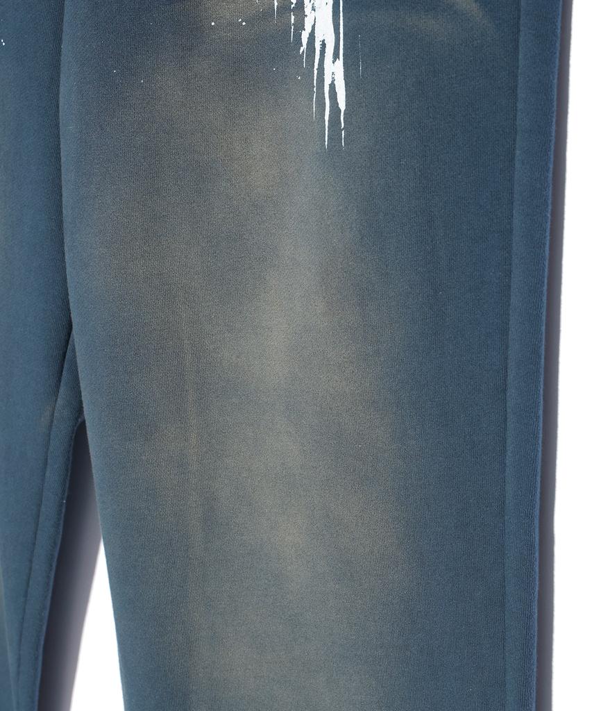 CRITIC Spray Dyeing Set Up Sweatpants Blue